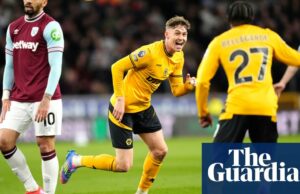 Los lobos dan otro paso hacia la seguridad después de que Larsen ve en West Ham | Liga Premier