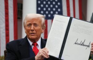 Los líderes mundiales reaccionan a las tarifas globales de Trump