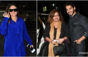 Fotos: 4 manchas de celebridades del día; Kareena Kapoor Aces Airport Fashion; Ishaan Khatter disfruta de la cita con GF Chandni Bainz y Mom Neelima Azeem