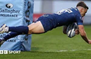 Premier League: Venta 25-7 sarracenos: los tiburones se mueven hasta el segundo en la mesa