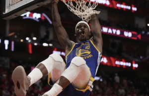 Curry cae 31, los dubs toman el juego 1 sobre los cohetes