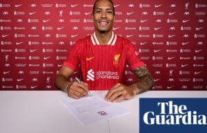 Virgil Van Dijk firma la extensión del contrato de dos años para quedarse en Liverpool | Liverpool