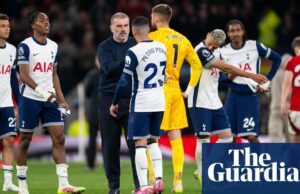 Postecoglou Rails contra la narrativa de Tottenham siempre siendo 'preparado para una caída' | Tottenham Hotspur