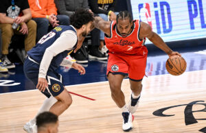 Playoffs de la NBA 2025: Kawhi Leonard Vintage Outshines Nikola Jokić como la serie de empate de Clippers con pepitas