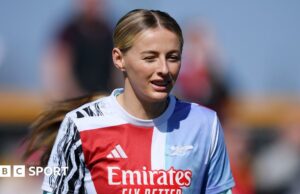 CHLOE KELLY: El extremo de las leonas de Inglaterra 'sonriendo más' después de enero se mudó al Arsenal desde Man City
