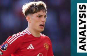 Por qué Garnacho era solo 'Luz brillante' en Manchester Derby