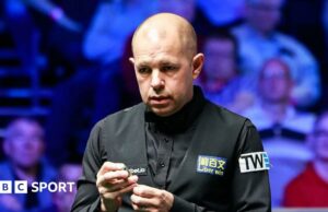 Campeonato de gira: Judd Trump pierde ante Barry Hawkins en cuartos de final