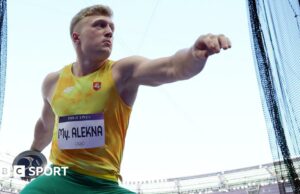Mykolas Alekna rompe el récord mundial del disco masculino en Ramona