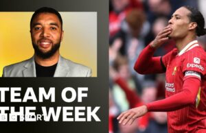 Equipo de la semana de Troy Deeney: Kepa Arrizabalaga, Virgil van Dijk, Kevin de Bruyne, Harvey Barnes, Joao Pedro