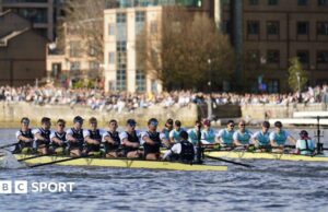 Carrera de botes 2025: Calidad del agua del río Támesis y 'preocupación continua'