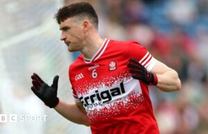 Juegos gaélicos: Gareth McKinless esperaba que Rory Gallagher haga que Derry regrese