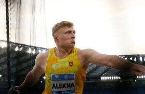 Alekna de Lituania rompe el disco del mundo del disco masculino
