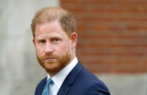 El príncipe Harry dice que la seguridad “retiró para atraparlo, Meghan Markle”