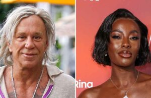 Mickey Rourke criticó por la interacción AJ Odudu en Big Brother