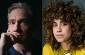 Martin Freeman y Rachel Benaissa Litel Launch One Trick Poné