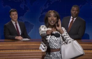 SNL corta la audiencia que maldice durante el bit de 'Weekend Update' de Ego Nwodim
