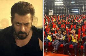 La protagonista de Salman Khan, Sikandar, empaca el teatro inflable con 110 niños en Jammu y Cachemira: Bollywood News