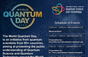 URI para celebrar Quantum en World Quantum Day Centennial el 11 de abril – Rhody Today