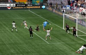 Sebastian Berhalter encuentra el fondo de la red que extiende el liderazgo de Vancouver sobre el Inter Miami