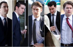 Cinco ex jugadores de World Junior llegan a la corte a medida que comienza la selección del jurado.