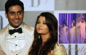 ¡Mirar! Aishwarya Rai-Abhishek Bachchan recrea Kajra re con Aaradhya