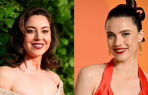 Margaret Qualley está interpretando a una lesbiana (¡otra vez!) Frente a Aubrey Plaza