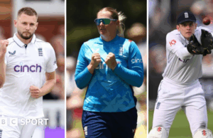 Cricketers del año de Wisden: Gus Atkinson, Jamie Smith y Sophie Ecclestone incluidos
