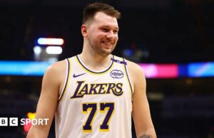 Luka Doncic llega a 30 puntos cuando Los Lakers vencieron a Oklahoma City Thunder