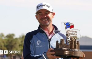 Texas Open: Brian Harman se calienta para los maestros con una victoria de tres disparos en San Antonio