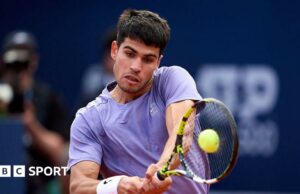 Abierto de Barcelona: Carlos Alcaraz vence a Laslo Djere en sets rectos para llegar a cuartos de final