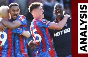Análisis de MOTD: sistema 3-4-3 de Crystal Palace para vencer a Brighton
