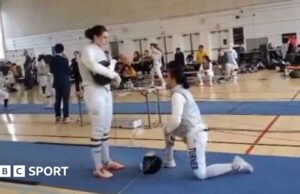 Fencer descalificado para negarse a competir contra el oponente transgénero