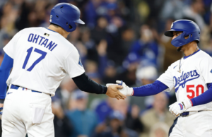 Los Dodgers mejoran a 7-0 vs. Bravos, emparejando el mejor comienzo de la temporada por campeón de la Serie Mundial en la historia de MLB