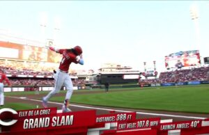 Elly de la Cruz aplasta a un Grand Slam, le da a los Rojos una ventaja de 4-0 sobre Piratas