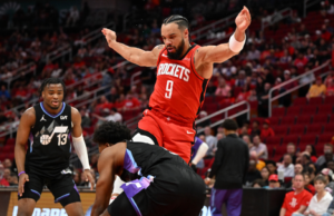 Dillon Brooks de Rockets golpeó con falta técnica para patear a la ingle vs. jazz, ahora enfrentando suspensión