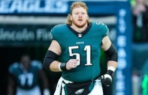 Eagles, Cam Jurgens acuerdan una extensión de cuatro años que, según los informes, lo convierte en uno de los centros mejor pagados de la NFL.