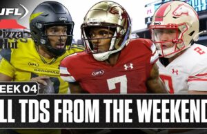 Cada touchdown de la semana 4 | Liga de Fútbol Unido