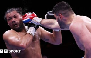 Joe Joyce golpeado por Filip Hrgovic en Manchester para dejar su futuro de boxeo en duda