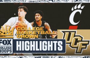 Cincinnati Bearcats vs. UCF Knights The Crown Highlights | Hoops de Fox College