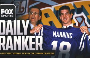 ¿Quiénes son las 10 mejores selecciones generales en la era del draft común?