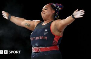 Emily Campbell de Gran Bretaña gana el título europeo de levantamiento de pesas por quinto año consecutivo