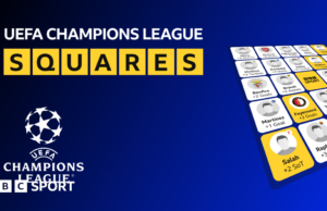 Squares de la UEFA Champions League: Juega el nuevo juego interactivo de BBC Sport