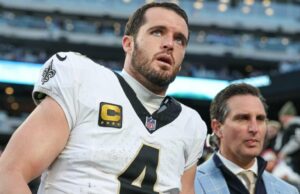 Derek Carr Lesión en el hombro: Según la temporada 2025 de Saints QB, en cuestión