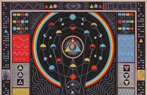 Daniel Martin Díaz codifica preguntas cósmicas en pinturas y estampados geométricos – Colosal