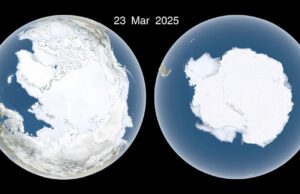 Animación de cobertura mundial de hielo | Últimos clips meteorológicos