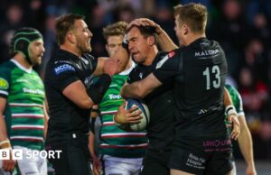 Copa de campeones: Glasgow venció a Leicester para llegar a cuartos de final