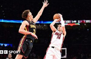 Play-offs de la NBA: Miami Heat hace historia con la victoria sobre Atlanta Hawks