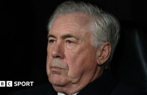 Real Madrid: Carlo Ancelotti no tiene 'ningún conflicto' con Florentino Pérez a pesar de la salida de la Liga de Campeones
