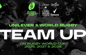 Unilever en una asociación multiformemente con World Rugby