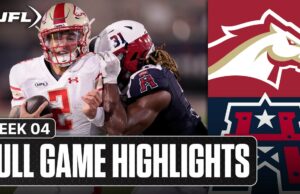 Birmingham Stallions vs. Houston Roughnecks Highlights | Liga de Fútbol Unido